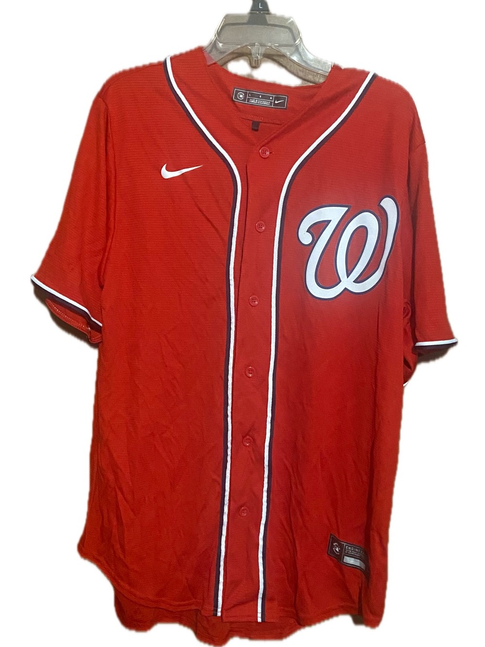 Washington Nationals/MLB Red SOTO 22 Baseball Jersey
